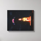 Edgartown Lighthouse, Martha's Vineyard MA Canvas Afdruk (Voorkant)