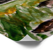 Edgartown Lighthouse Marthas Vineyard Poster (Hoek)