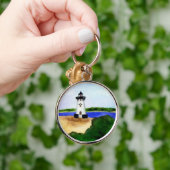 Edgartown Lighthouse Martha's Vineyard Sleutelhang Sleutelhanger (Hand)