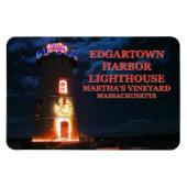 Edgartown Lighthouse, Massachusetts Flexi Magnet Magneet (Horizontaal)