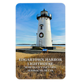 Edgartown Lighthouse, Massachusetts Flexi Magnet Magneet