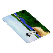Edgartown Lighthouse Rectangle Magnet Magneet (Rechterzijde)