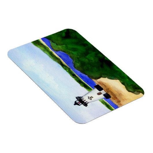 Edgartown Lighthouse Rectangle Magnet Magneet (Rechterzijde)