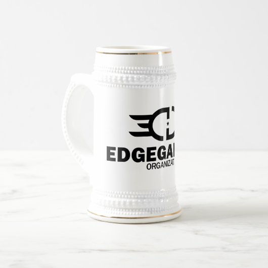 EDGE Black Stein Bierpul (Voorkant links)