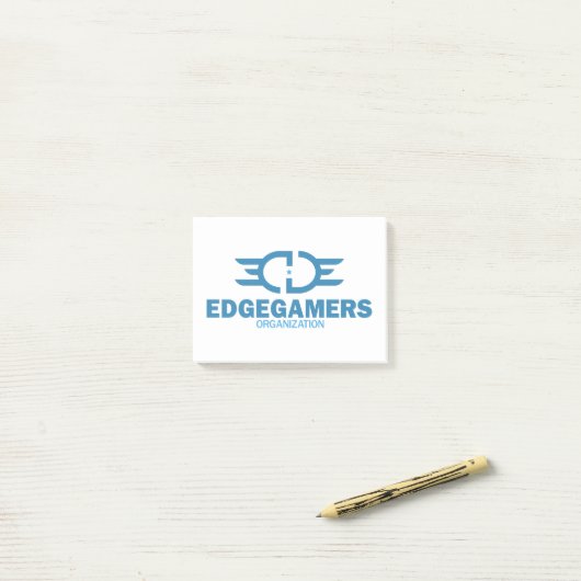 EDGE Blue Post-it Post-it® Notes (Op bureau)