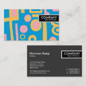 Edge-Label - Abstract 170914 Visitekaartje (Voorkant / Achterkant)