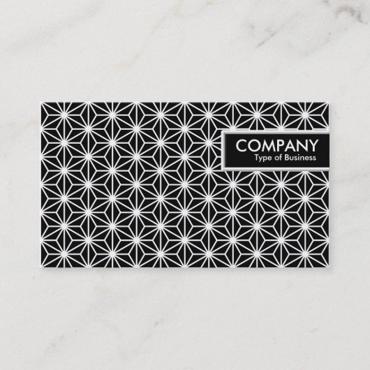 Edge Label - Asanoha Patroon (Voorkant)