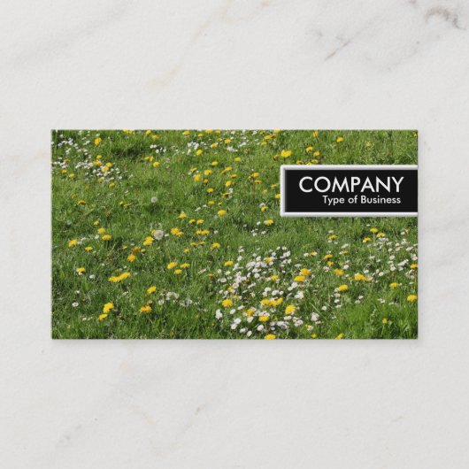 Edge-Label - Beemdbloemen Visitekaartje (Voorkant)