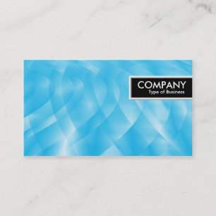 Edge-Label - Blauwe curven Visitekaartje