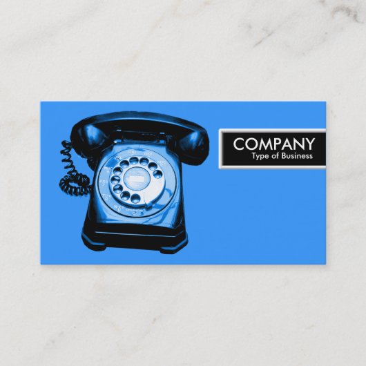 Edge-Label - Blue Hotline Visitekaartje (Voorkant)