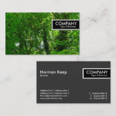 Edge Label - Bomen in het voorjaar (Voorkant / Achterkant)