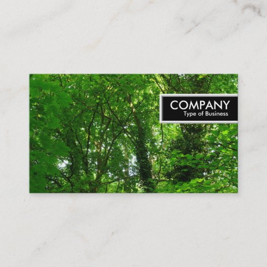 Edge Label - Bomen in het voorjaar (Voorkant)