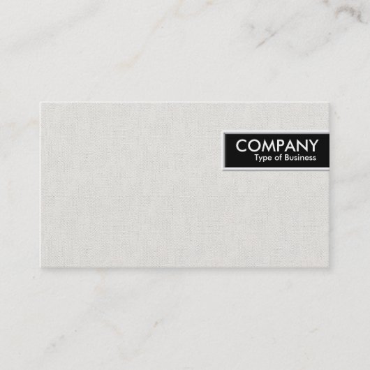 Edge-Label - Canvas look Visitekaartje (Voorkant)