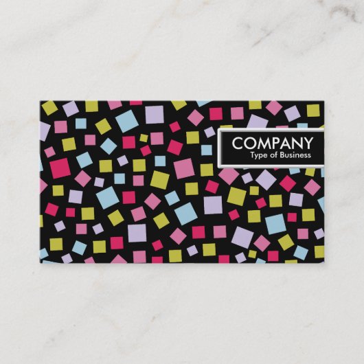 Edge-Label - Cascading Colors Visitekaartje (Voorkant)