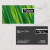 Edge-Label - Cascading Green Visitekaartje (Voorkant / Achterkant)