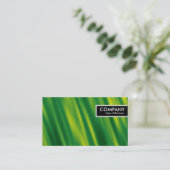 Edge-Label - Cascading Green Visitekaartje (Staand voorkant)