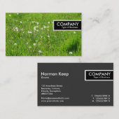 Edge-Label - Dandelion Meadow 02 Visitekaartje (Voorkant / Achterkant)