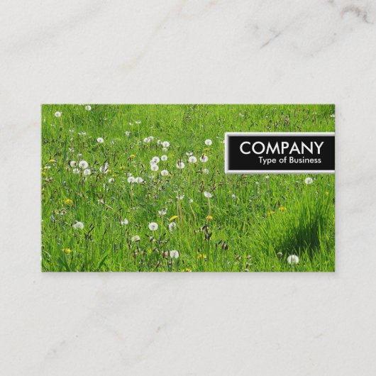 Edge-Label - Dandelion Meadow 02 Visitekaartje (Voorkant)