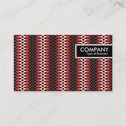 Edge-Label - Flame Pattern Visitekaartje (Voorkant)