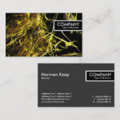 Edge-Label - Fractal 02 Visitekaartje (Voorkant / Achterkant)