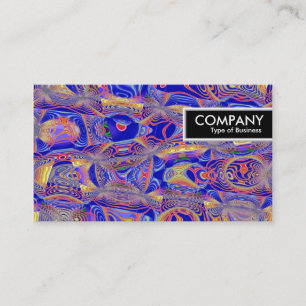 Edge-Label - Fractal Abstract 061012a Visitekaartje