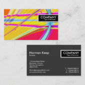 Edge-Label - Fractal Abstract 061012e Visitekaartje (Voorkant / Achterkant)