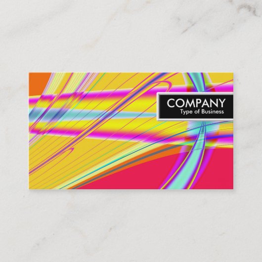 Edge-Label - Fractal Abstract 061012e Visitekaartje (Voorkant)