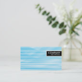 Edge Label - Gegolfd blauw (Staand voorkant)
