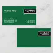 Edge-Label - groen (006633) Visitekaartje (Voorkant / Achterkant)