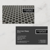 Edge-Label - Honeycomb Perspective Warm Visitekaartje (Voorkant / Achterkant)