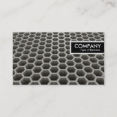 Edge-Label - Honeycomb Perspective Warm Visitekaartje (Voorkant)