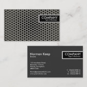 Edge-Label - Honeycomb Warm Visitekaartje (Voorkant / Achterkant)