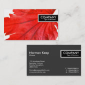 Edge Label - Japans esdoornblad (Voorkant / Achterkant)