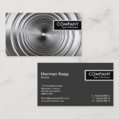 Edge-Label - Lange voorjaarsbalans Visitekaartje (Voorkant / Achterkant)