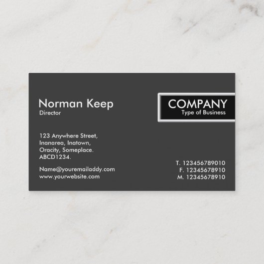 Edge-Label - Long Spring Blue Visitekaartje (Achterkant)