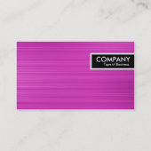 Edge-Label - Magenta-penseelstructuur in penseel Visitekaartje (Achterkant)