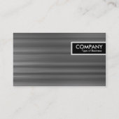 Edge-Label - Metaalstructuur geborsteld Visitekaartje (Achterkant)