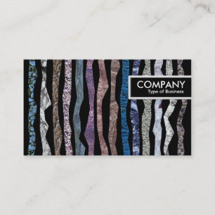Edge-Label - Minerale stripes Visitekaartje