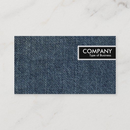 Edge Label - oude blauwe jeans (Voorkant)