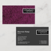 Edge-Label - pooltapijt 02 Visitekaartje (Voorkant / Achterkant)