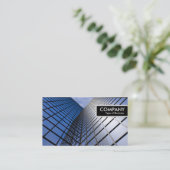 Edge-Label - Reflecterend Kantoor blok Visitekaartje (Staand voorkant)