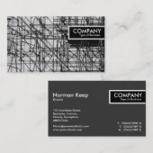 Edge-Label - Scaffolding Visitekaartje (Voorkant / Achterkant)