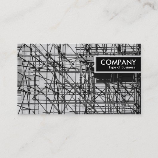 Edge-Label - Scaffolding Visitekaartje (Voorkant)