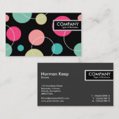 Edge-Label - Spots & Circles 150816 Visitekaartje (Voorkant / Achterkant)