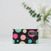 Edge-Label - Spots & Circles 150816 Visitekaartje (Staand voorkant)