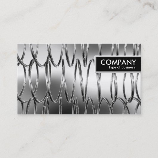 Edge-Label - Springs B&W Visitekaartje (Voorkant)