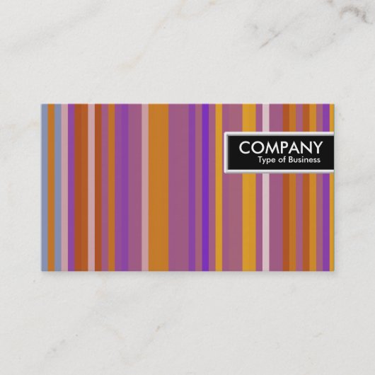 Edge-Label - Stripes 03 Visitekaartje (Voorkant)