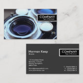 Edge-Label - TLR-camera Visitekaartje (Voorkant / Achterkant)