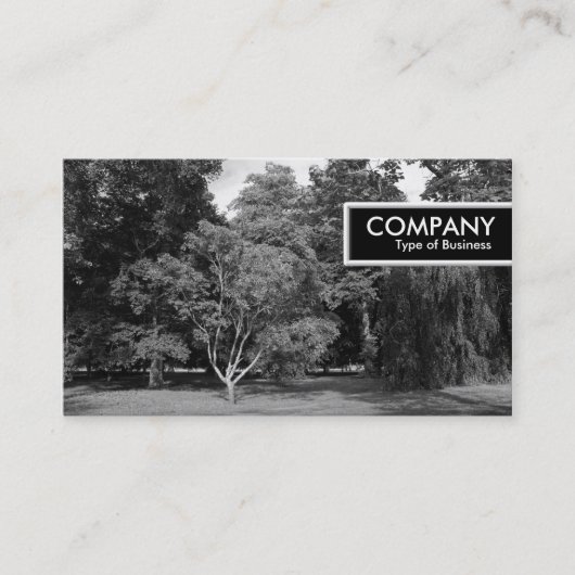 Edge Label - Trees, Bute Park, Cardiff (Voorkant)