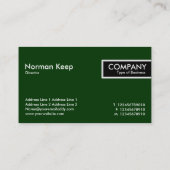 Edge-Label - Tulpen Visitekaartje (Achterkant)